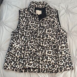 LOFT Women's Animal Print Vest